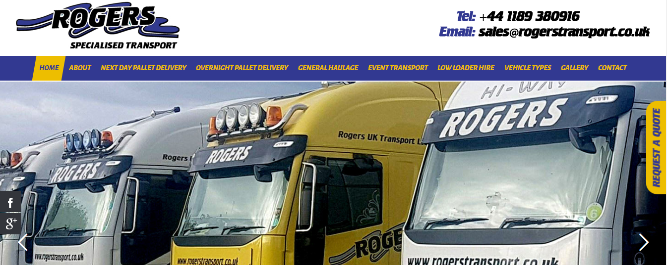 rogers haulage companies uk