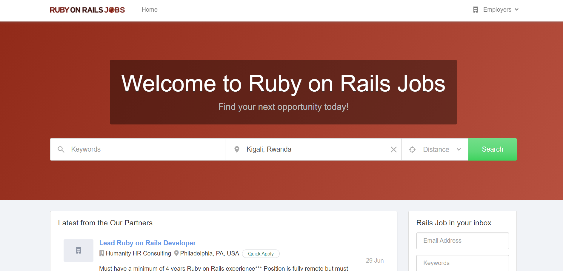 Ruby on Rails Jobs