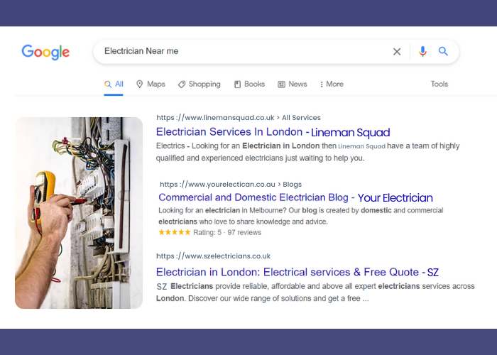SEO for electrician