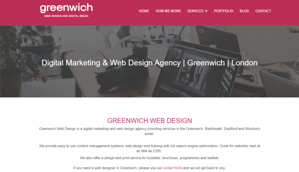 Greenwich Web Design