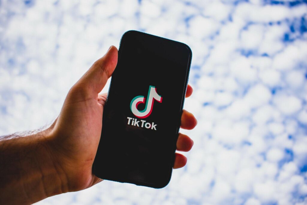 TikTok’s logo on a phone. Is this the platform for you?