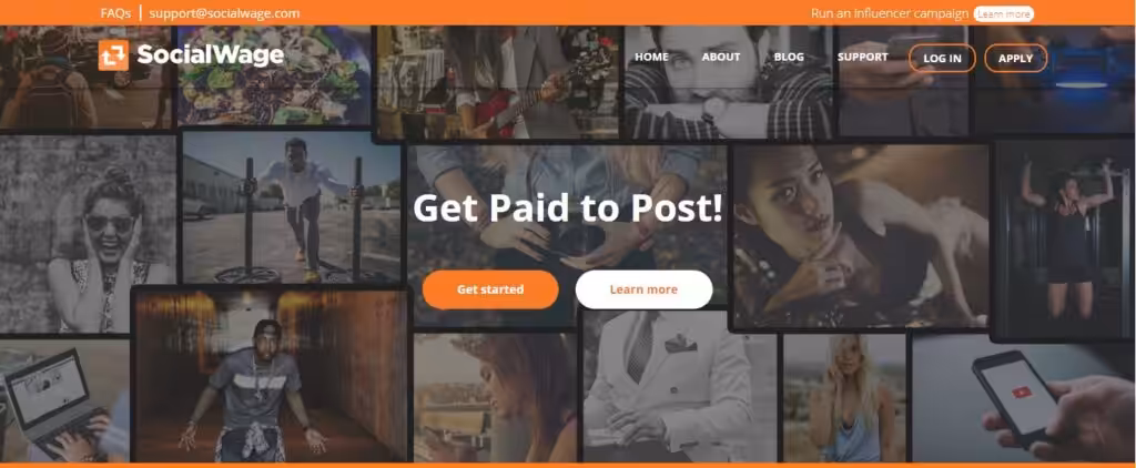 Socialwages.com- best influencer marketing agency UK