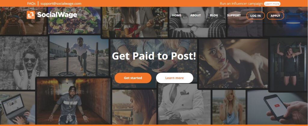 Socialwages.com- best influencer marketing agency UK