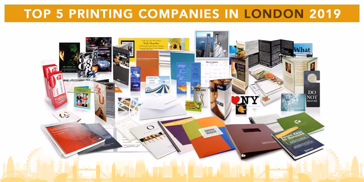 Top Printing Companies in London 2026