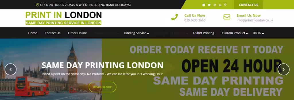 Print In London?