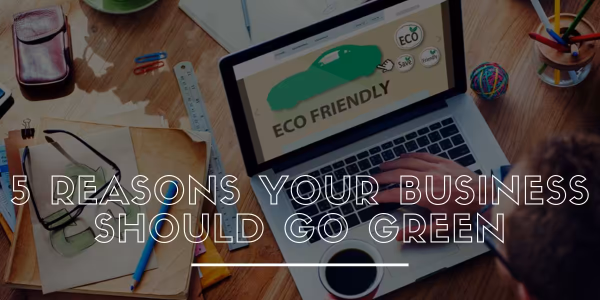 5 Reasons Your Business Should Go Green