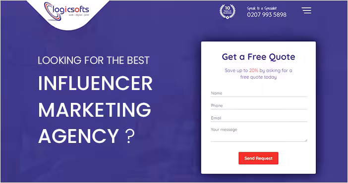 logicsofts influencer marketing agency