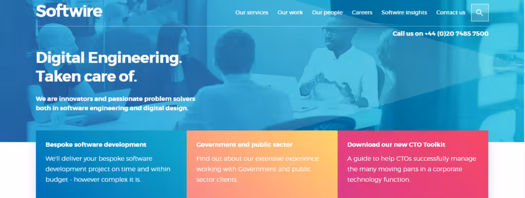 Softwire development companies london