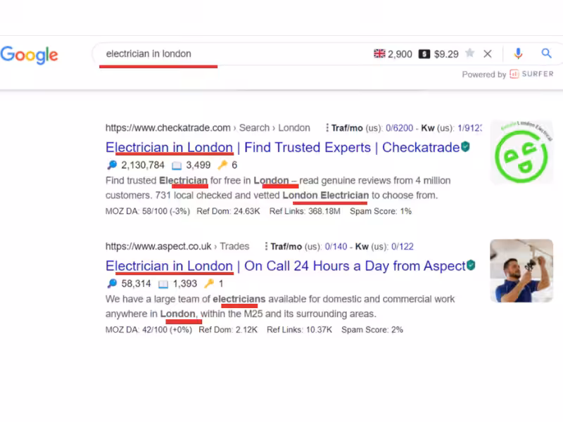 electrician in London