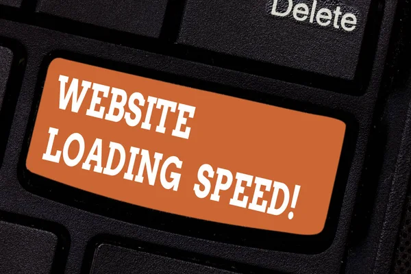 Website loading=