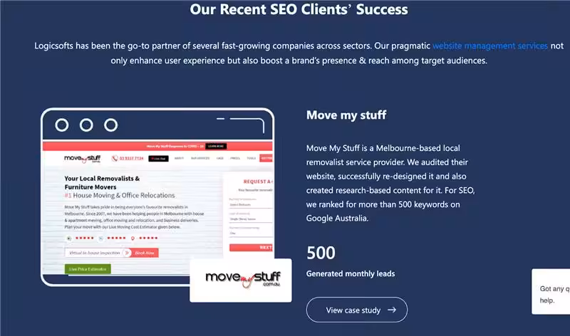 Seo Client Success
