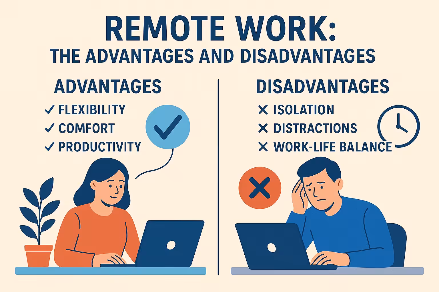 Remote Work: The Advantages and Disadvantages