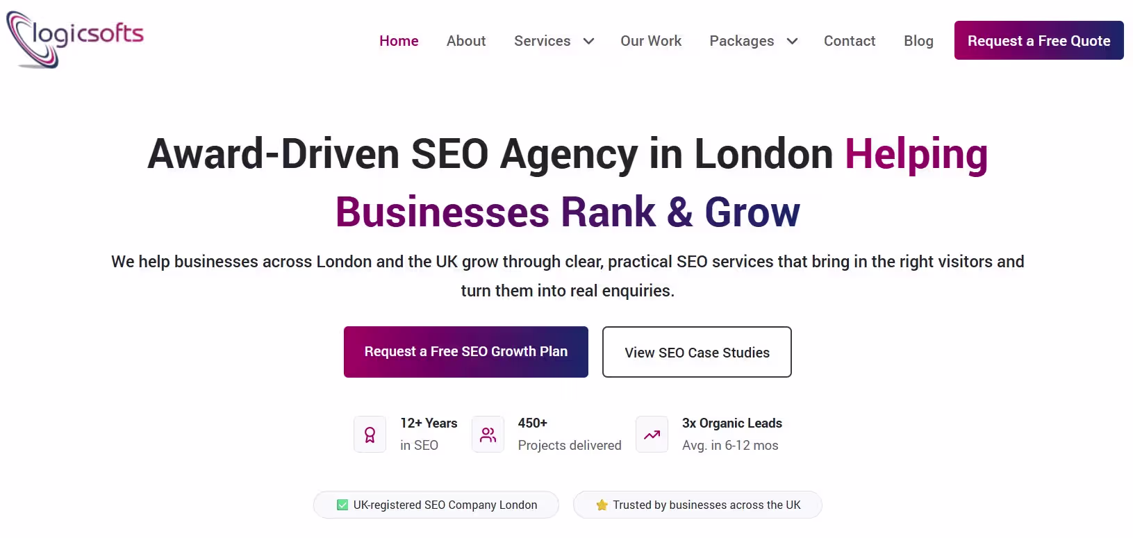 logicsofts branding agency london